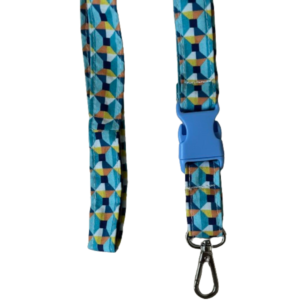 Geometrics lanyard