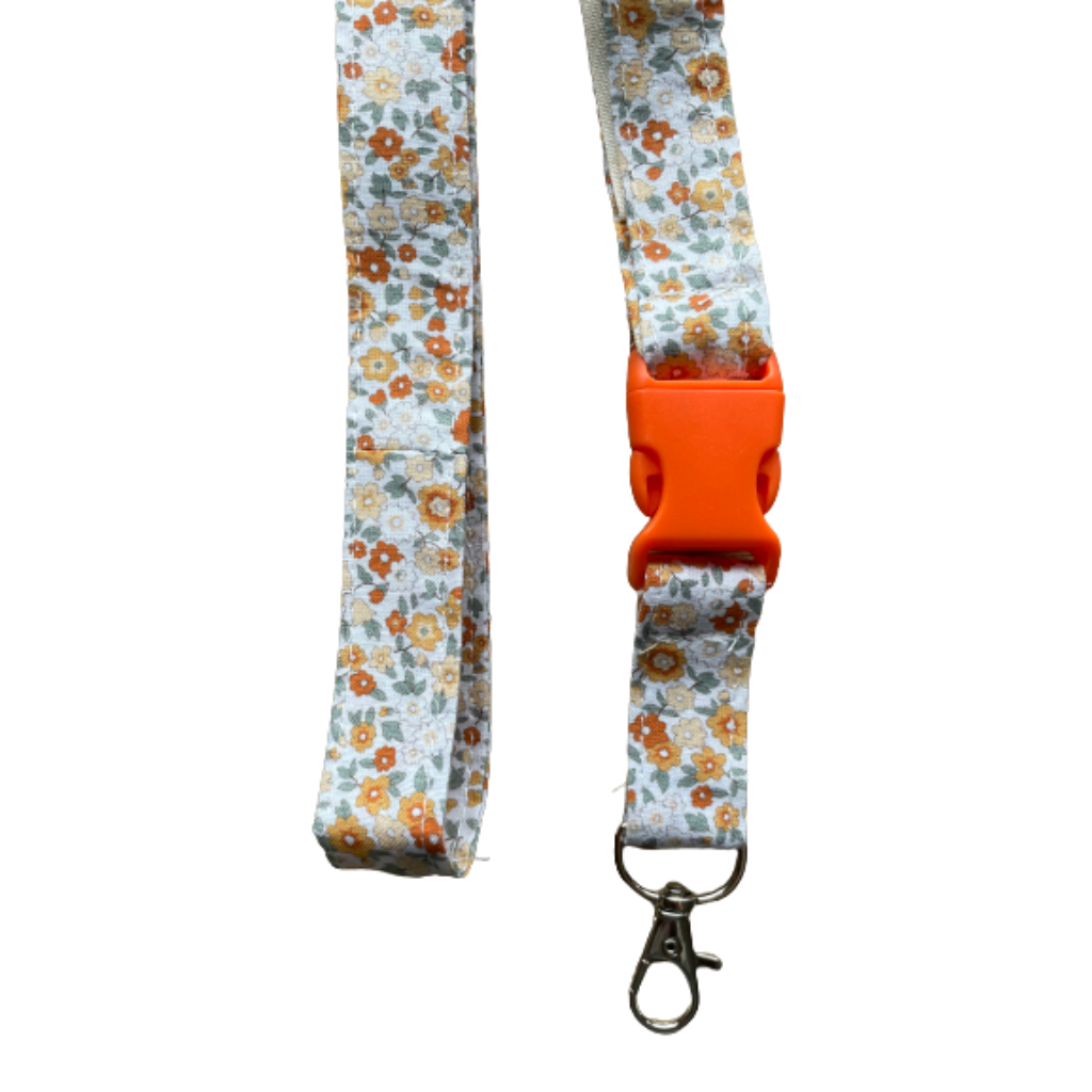 Liberty orange lanyard