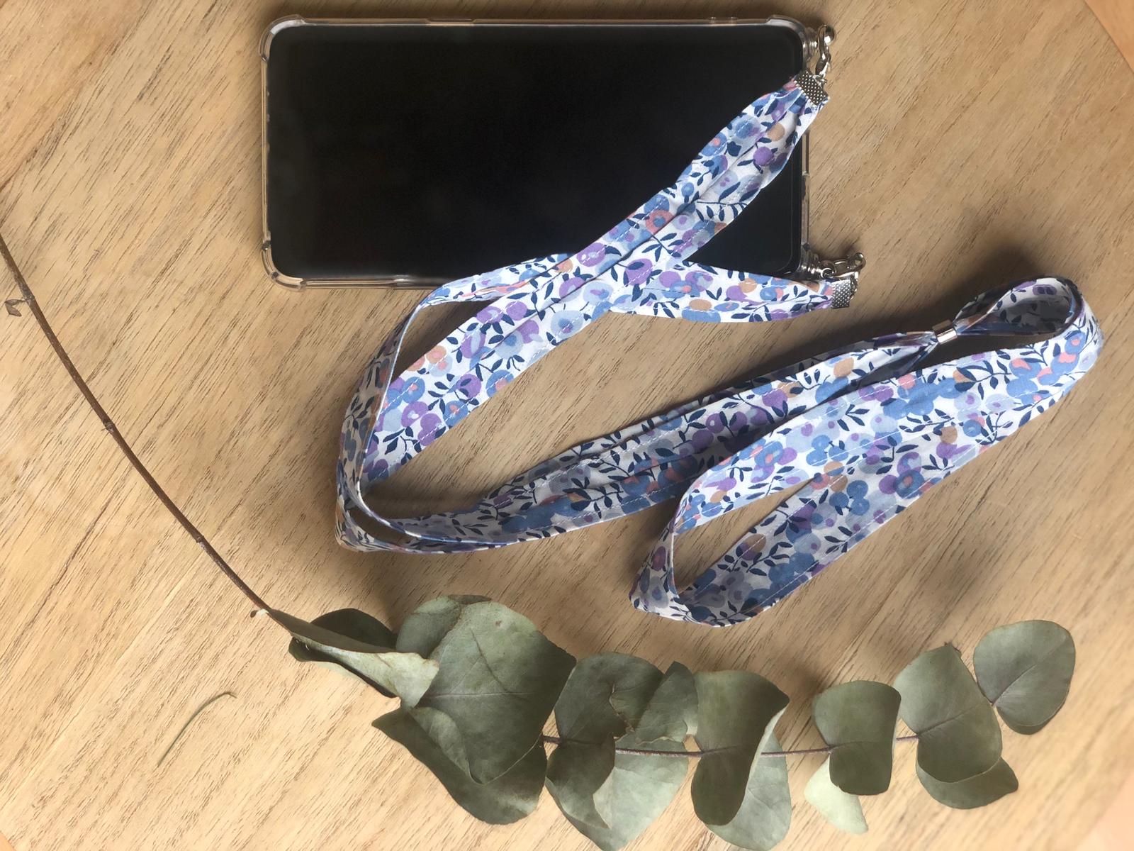 Funda colgante liberty blue