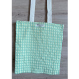 Cargar imagen en el visor de la galería, Vichy fluor green tote bag