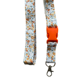 Cargar imagen en el visor de la galería, Liberty orange lanyard