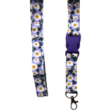 Cargar imagen en el visor de la galería, Daisy purple lanyard